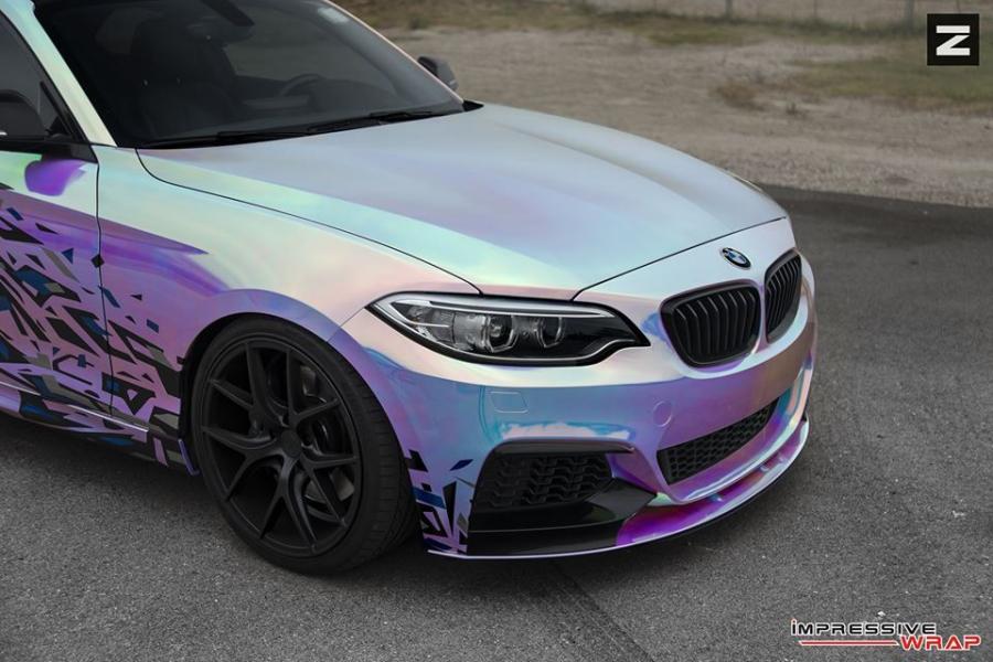  BMW M235i by Impressive Wrap 2016 года  (фото 3 из 15)
